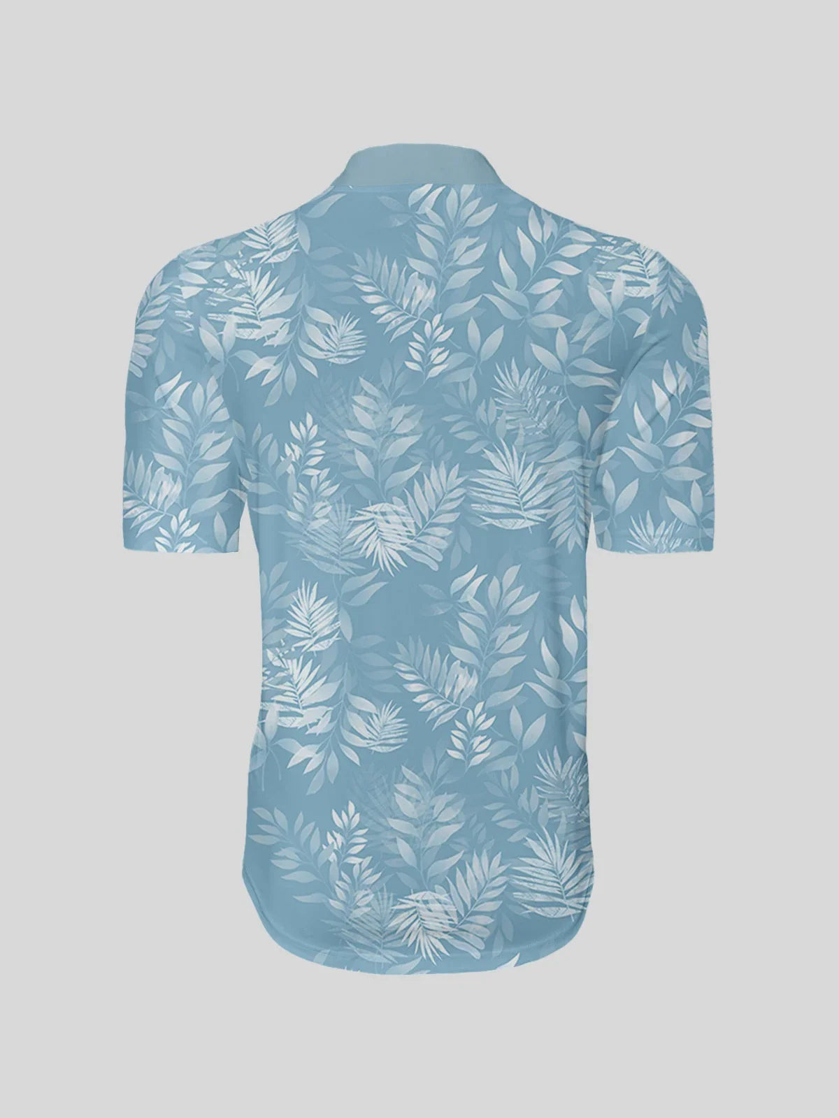 Camiseta Henley de Golf para Hombre Tropical con Protección UPF50+