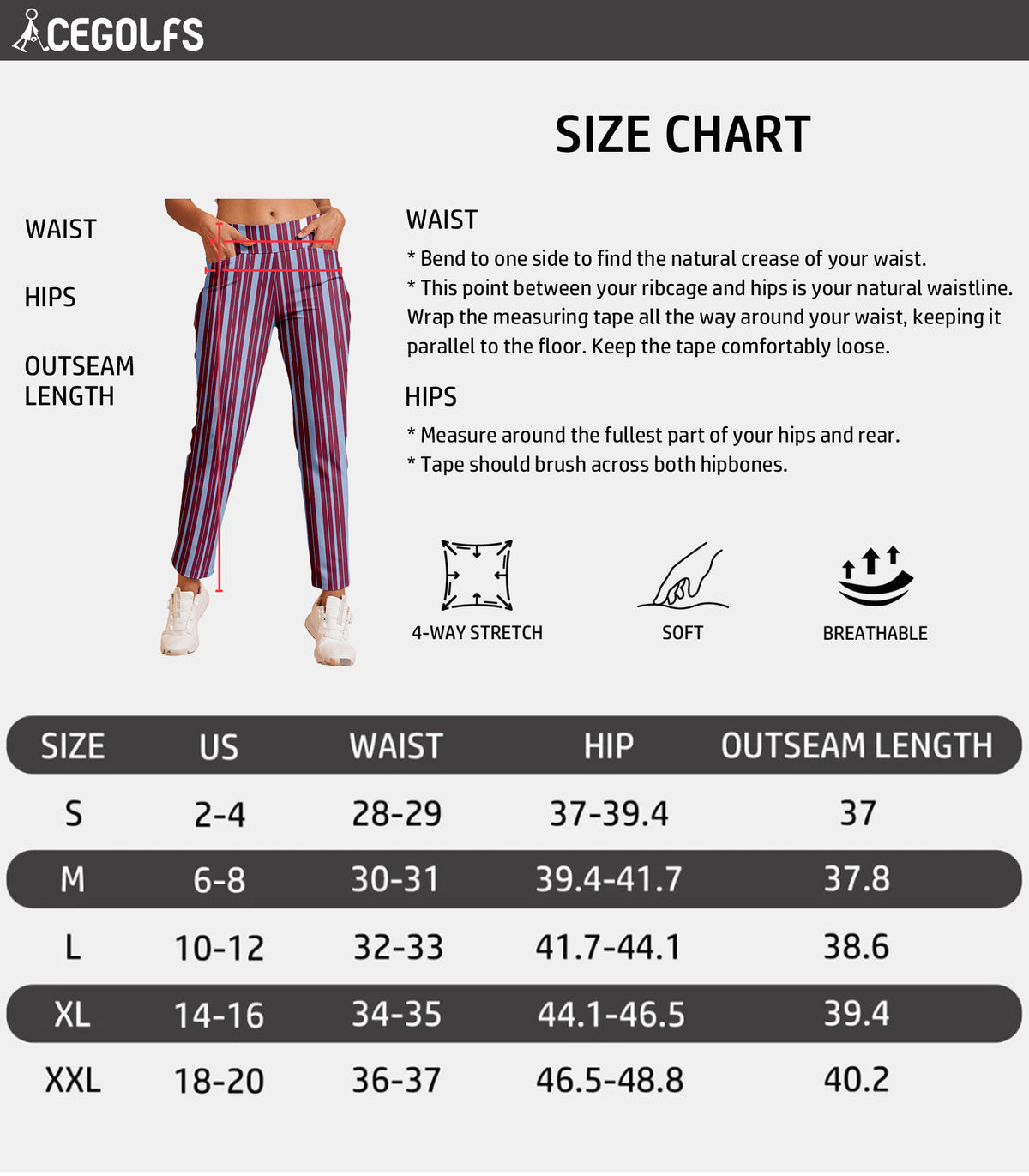 Not So Classic 28 Inch Performance Stretch Ankle Pants