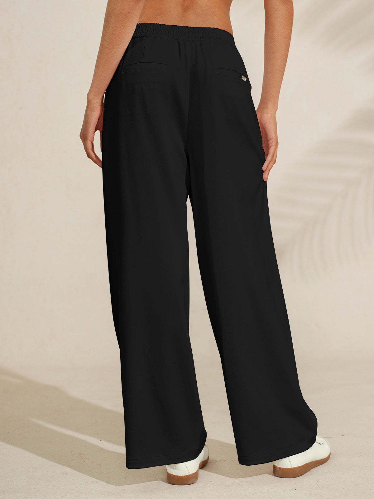 More Than Basic Performance Stretch Wide Leg Pants
