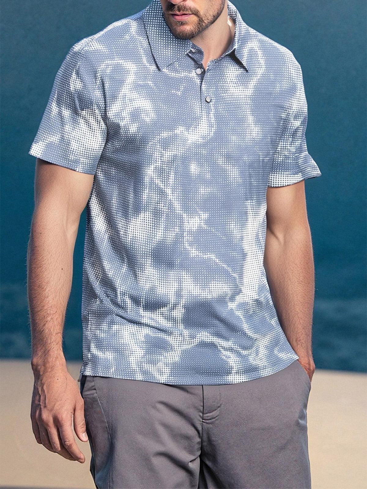 Polo da uomo Inked Skins con protezione UPF50+