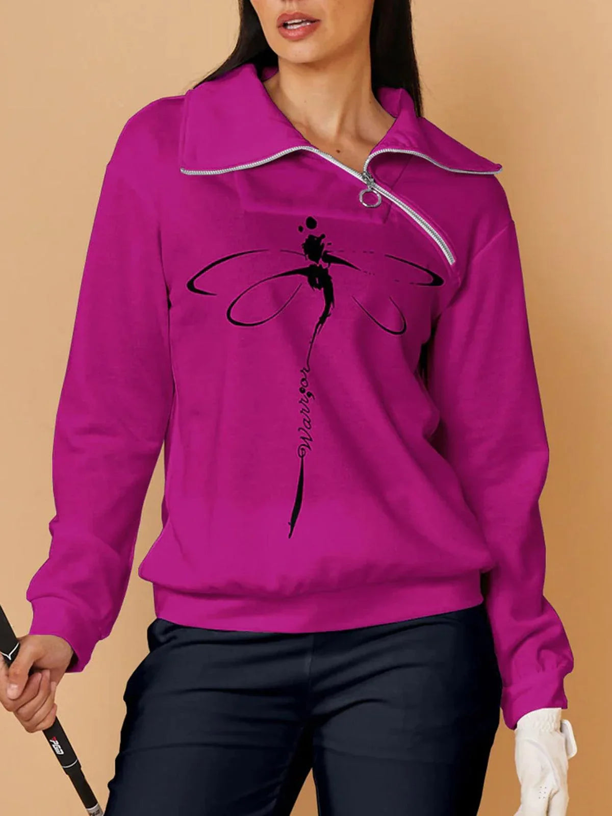 Sweatshirt Pull Golf Femme Hyper prep