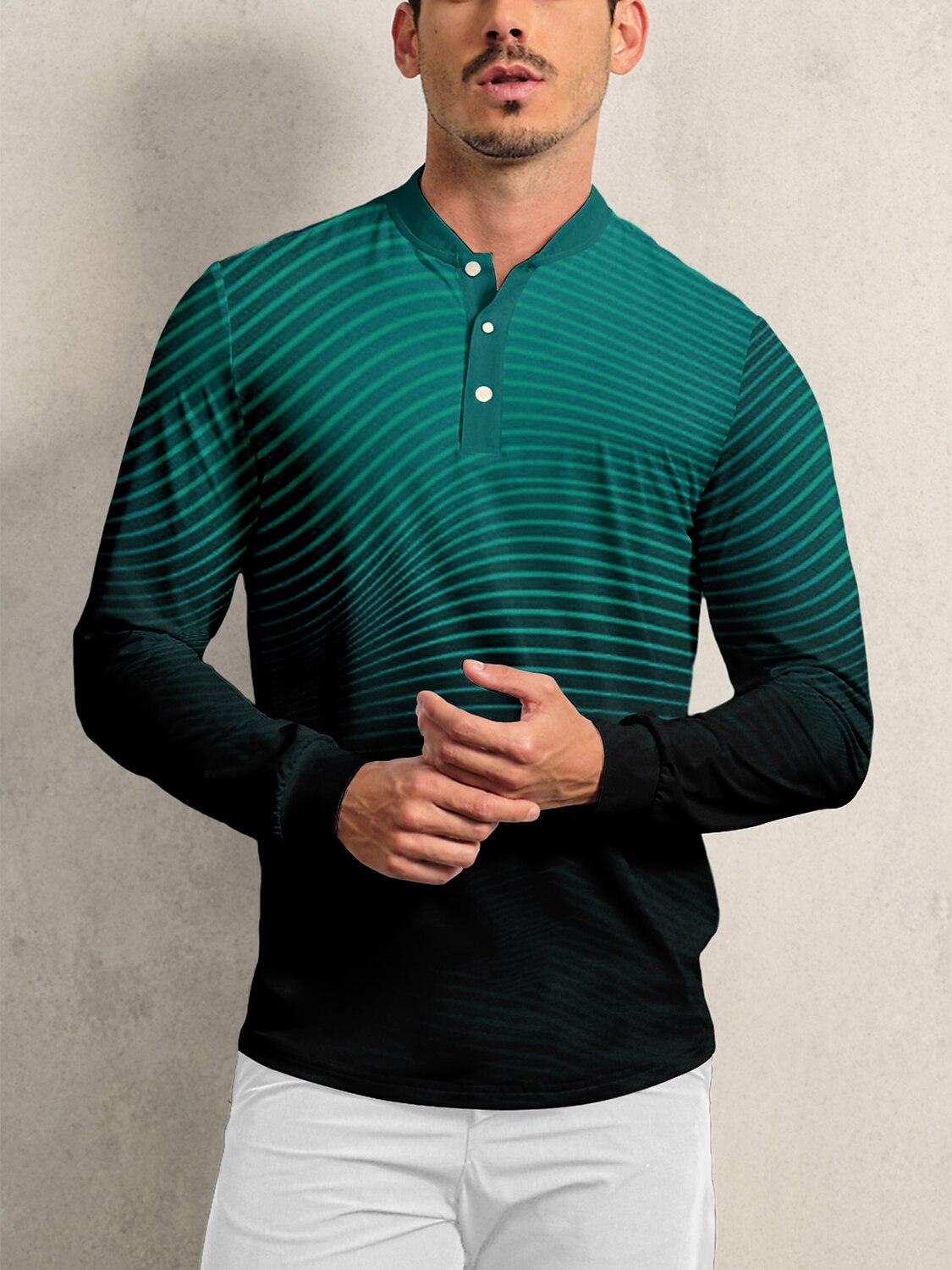 Chemise de golf Henley Air Brush pour homme UPF50+