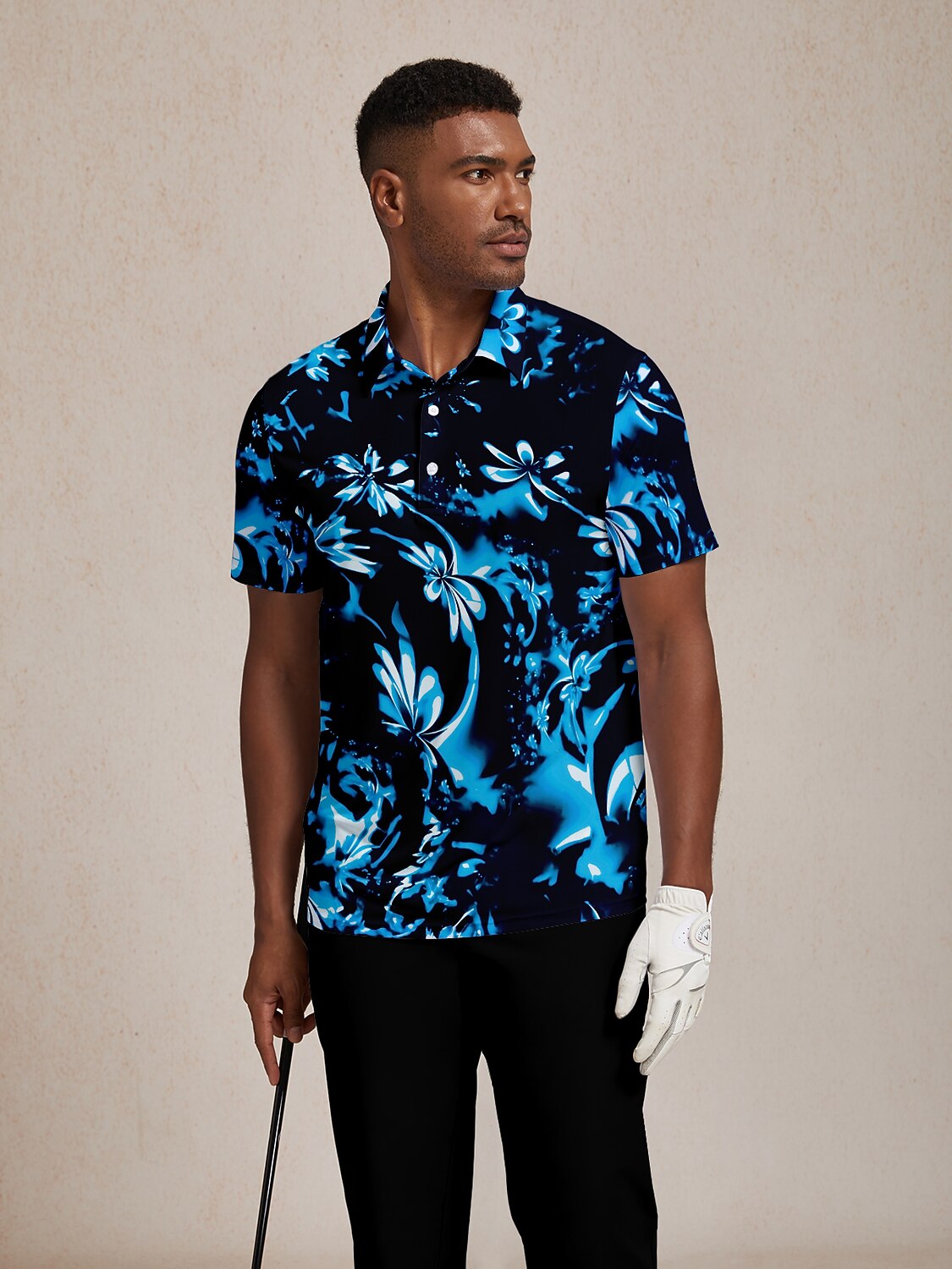 Botanical Energy Poloshirt für Herren, LSF 50+