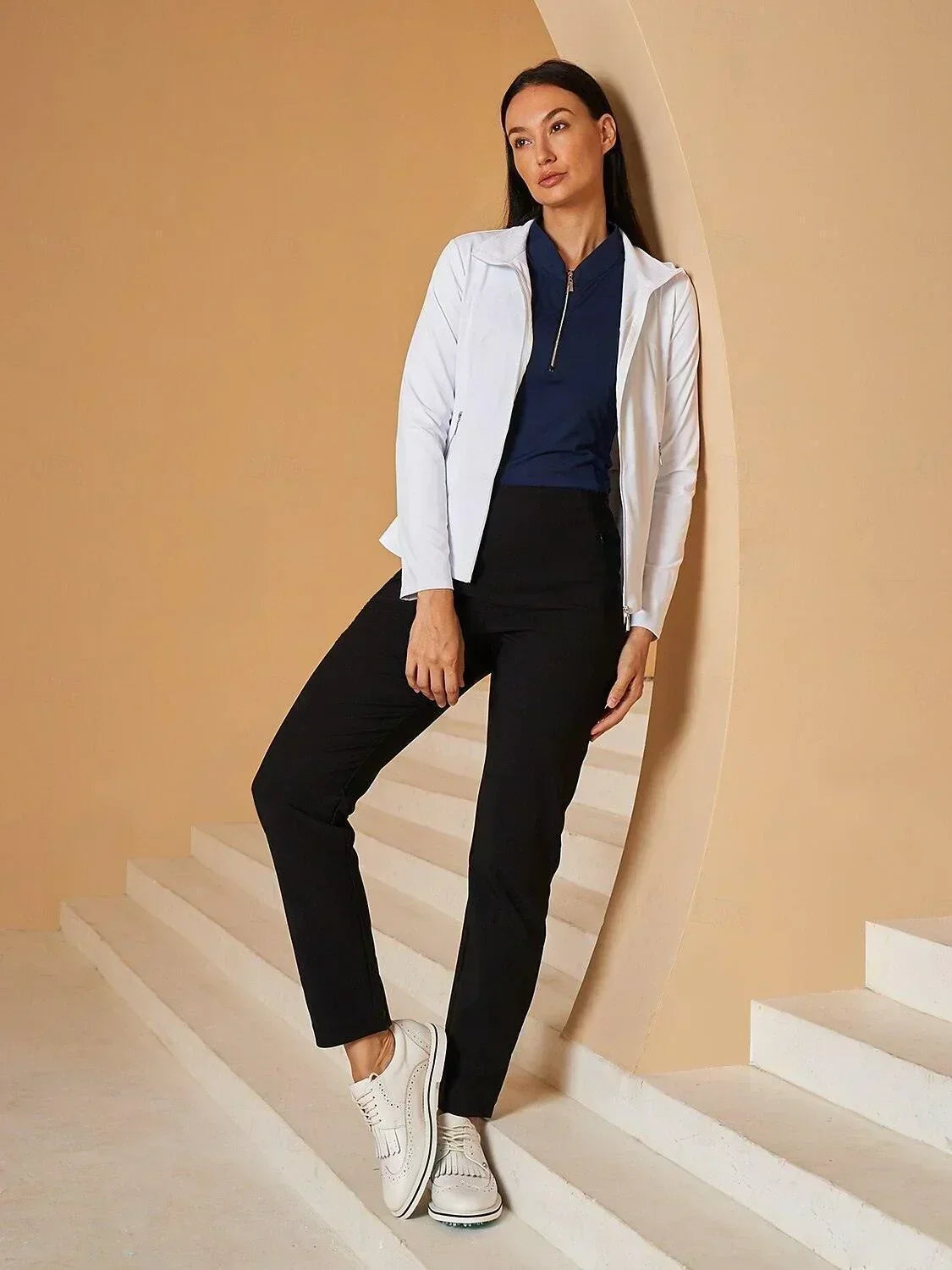 Meer Dan Basis Ruffle Golfjas Zonbescherming