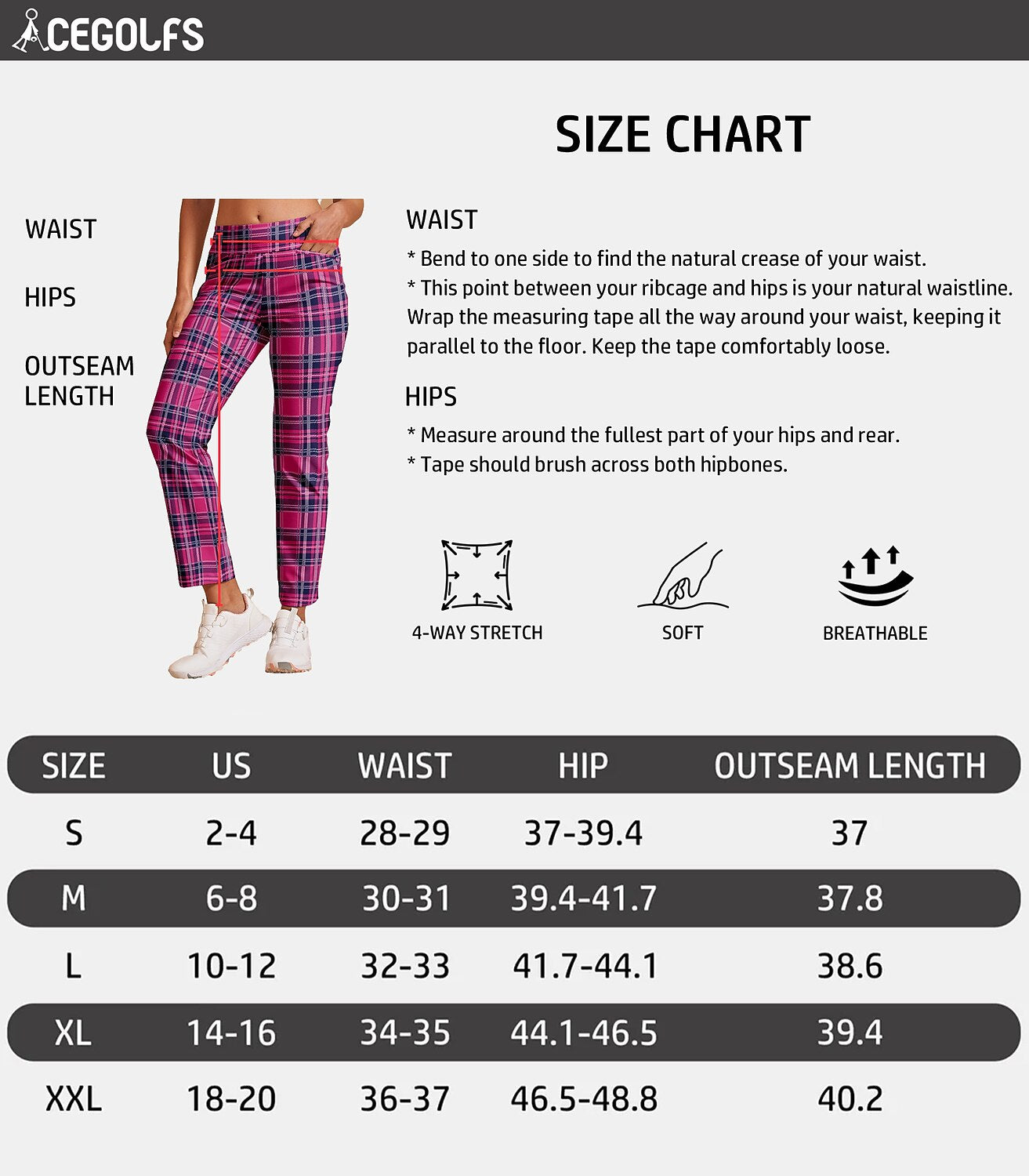 Not So Classic 28 Inch Performance Stretch Ankle Pants