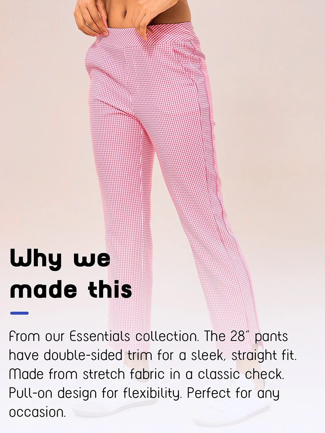 EAGLE 28 Zoll Performance-Stretch Ankle-Hose mit Besatz