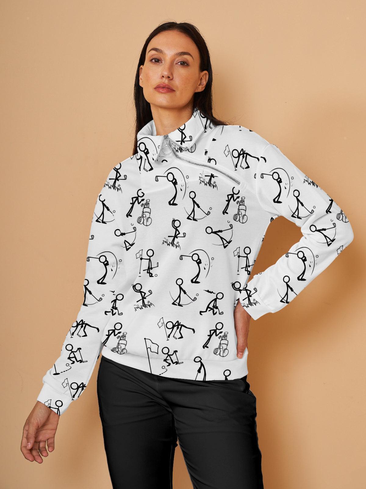 Damen Sweatshirt Pullover golfbekleidung Hyper-prep