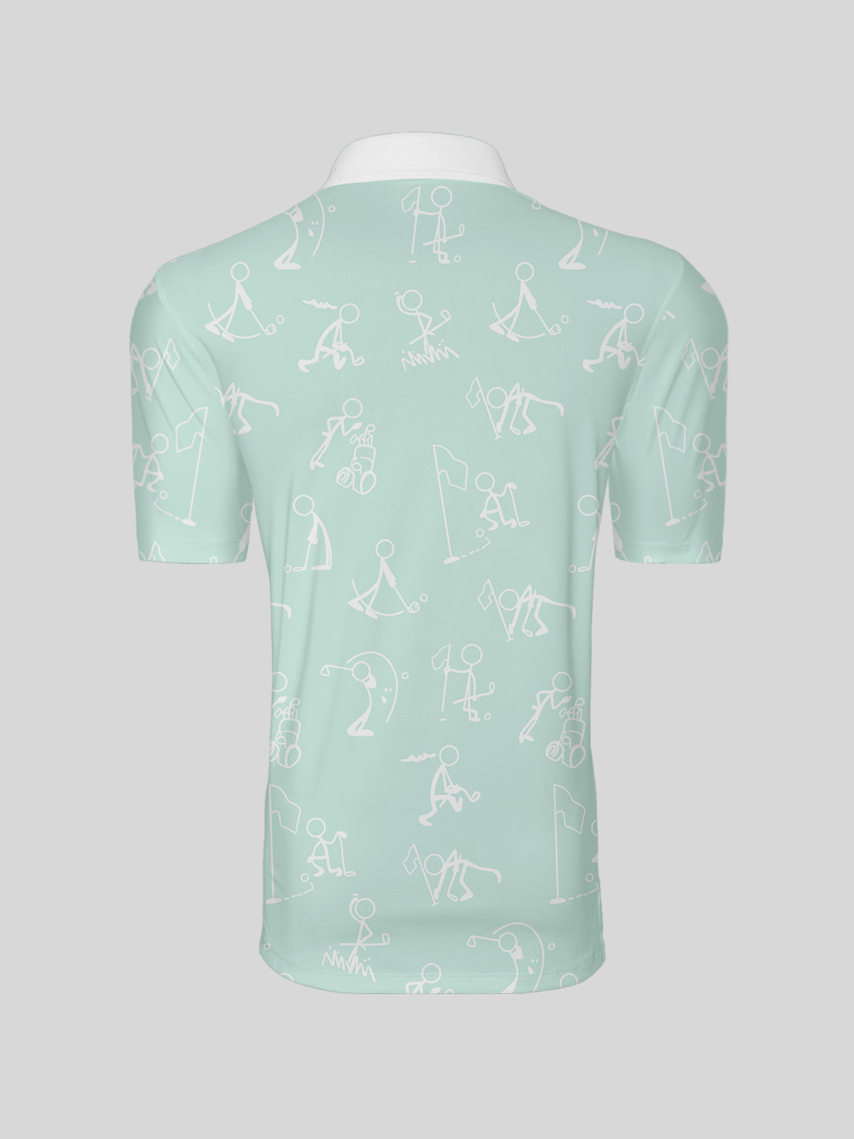 Hyper-prep Heren Ribkraag Polo Top UPF50+