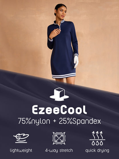 Vestito Navycore a Maniche Lunghe 36,5 Pollici UPF50+