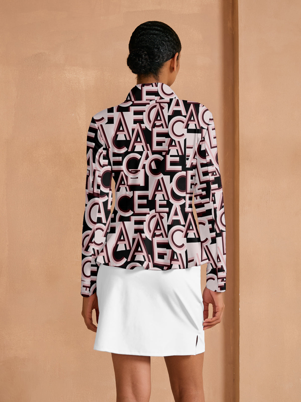 Not So Classic Ruffle Golf Jacket Sun Protection