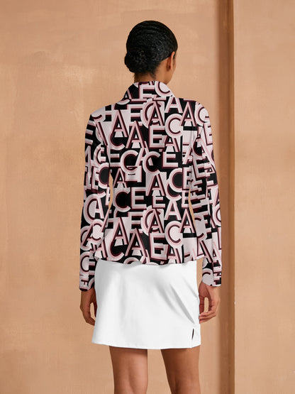 Not So Classic Ruffle Golf Jacket Sun Protection
