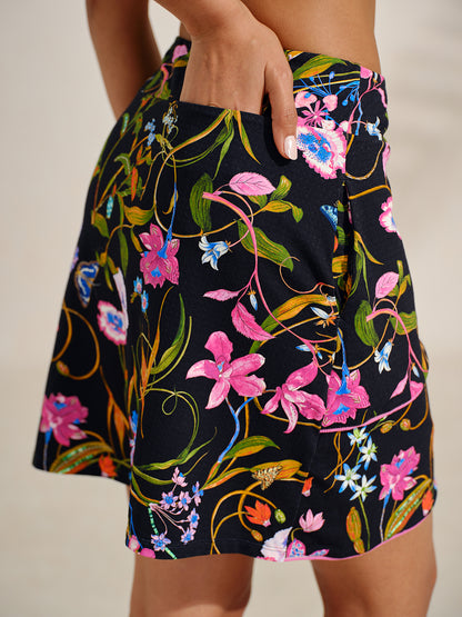 Ultrasoft Premium 18.5 Inch Asymmetrical Skort UPF50+
