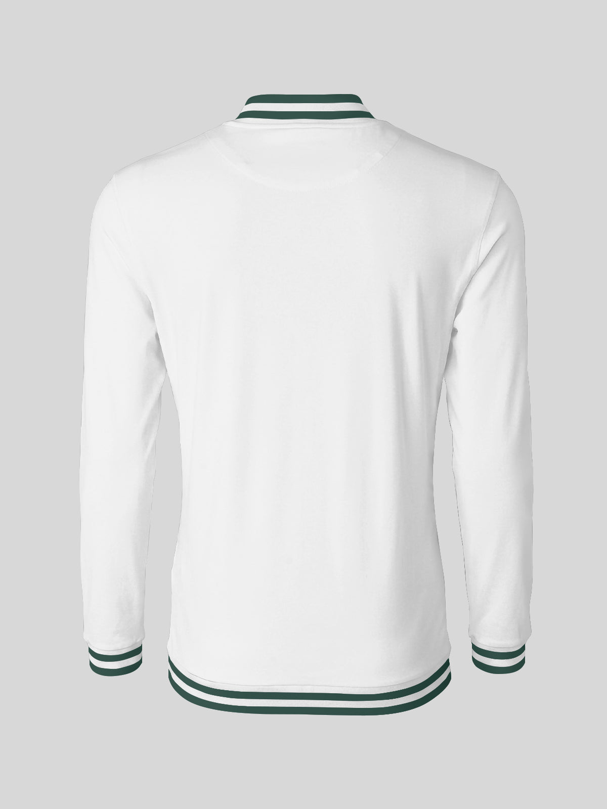 Playful Nautical Men's Golf Shirt Quarterzip UPF50+