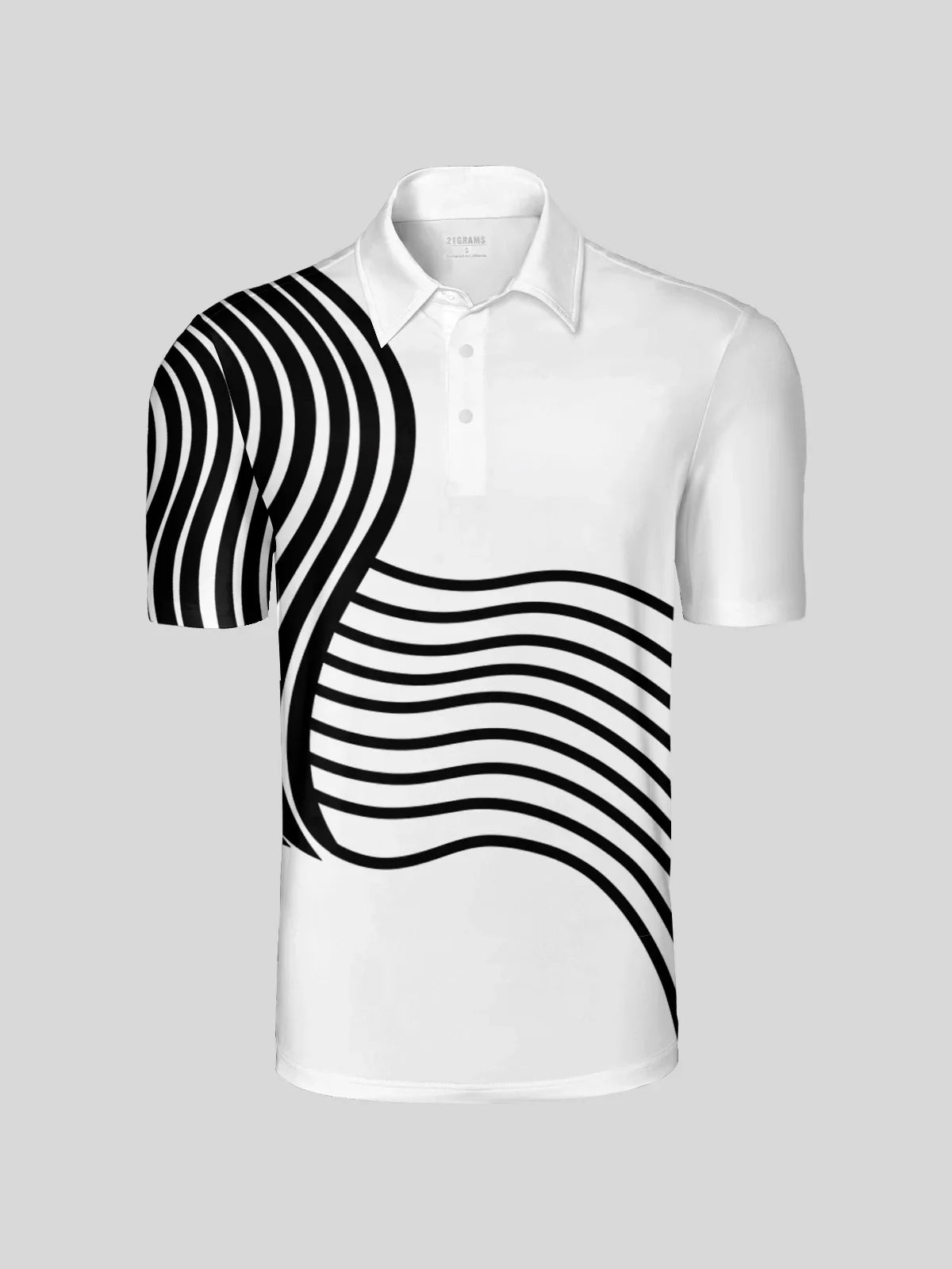 Playful Nautical Men's Polo Top UPF50+