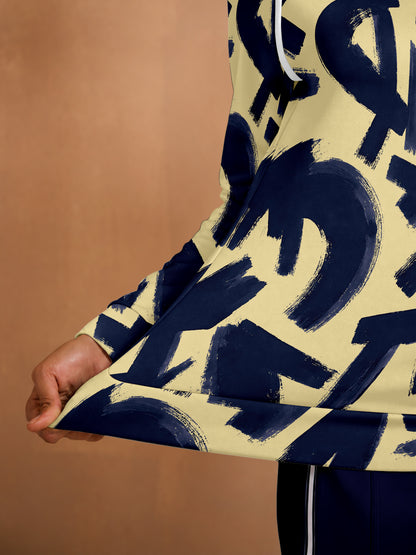 Not So Classic Langarm-Sweatshirt mit Besatz