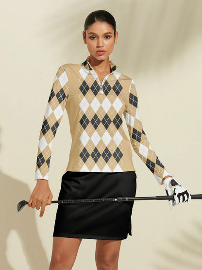 Not So Classic Golf Shirt Quarterzip UPF50+