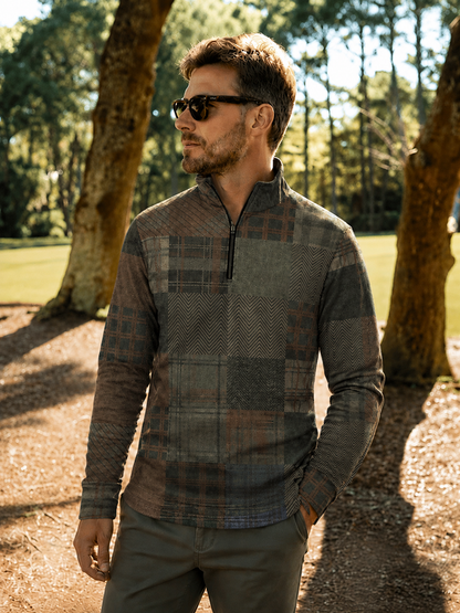 Camiseta de golf para hombre Not So Classic con cierre de un cuarto UPF50+