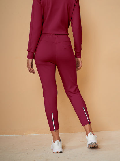 Golfmode Damen Capri-Jogginghose mit Kordelzug