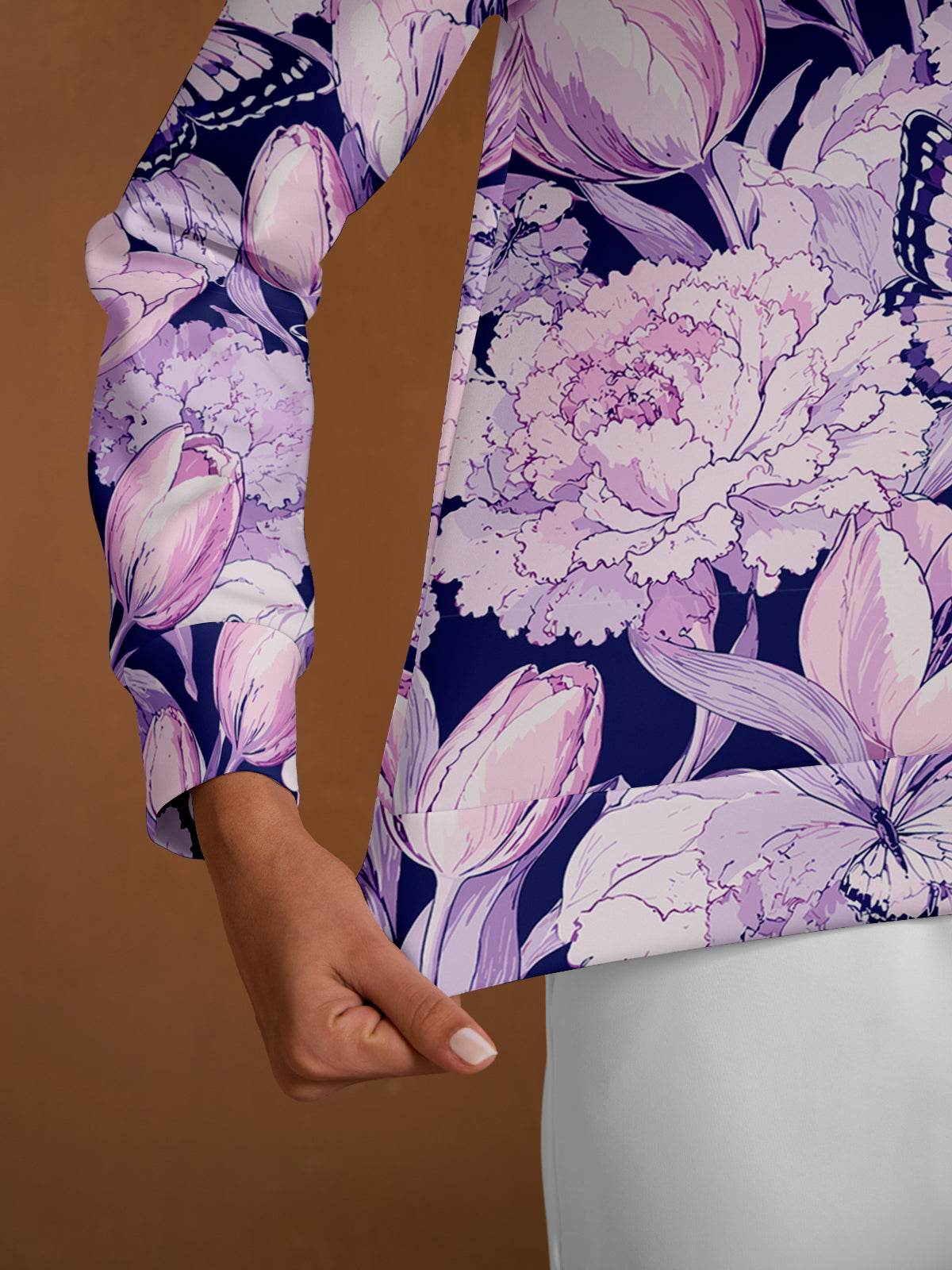 Hyped-up Tropical Golf Sweatshirt
