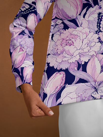 Hyped-up Tropical Golf Sweatshirt