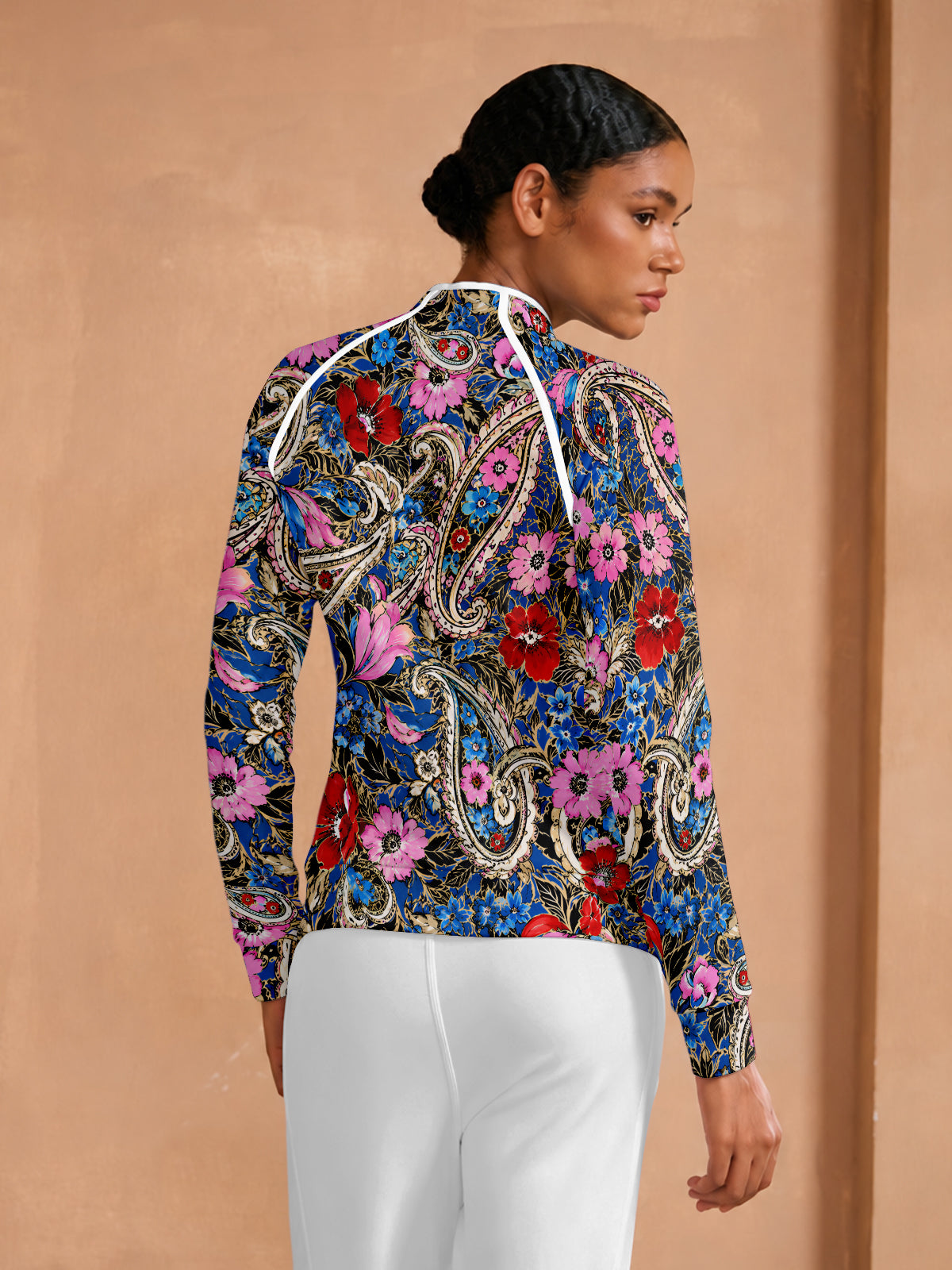 Pretty Feminine Long Sleeve Trimmed Sweatshirt