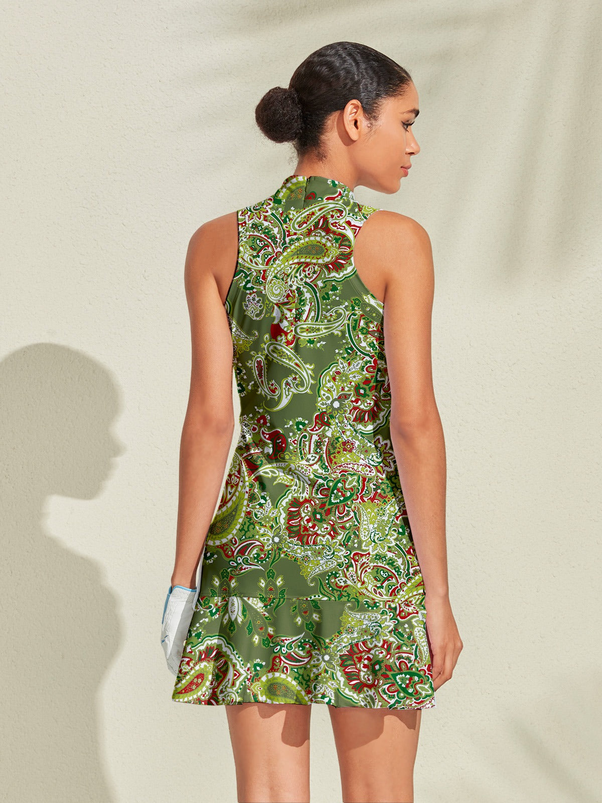 Pretty Feminine Ruffle 34.5 Inch Dress For Golf Pickleball & Tennis