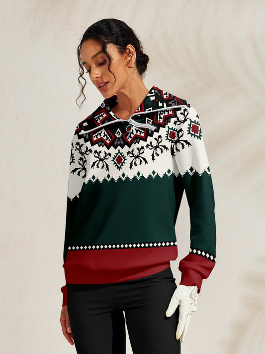 Bold Baroque Golf Sweatshirt