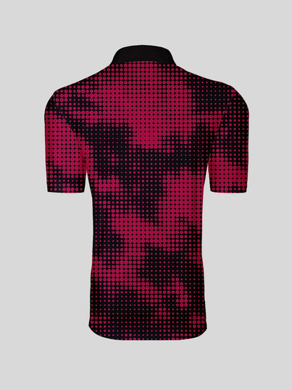 Inked Skins Heren Polo met Geribde Kraag UPF50+