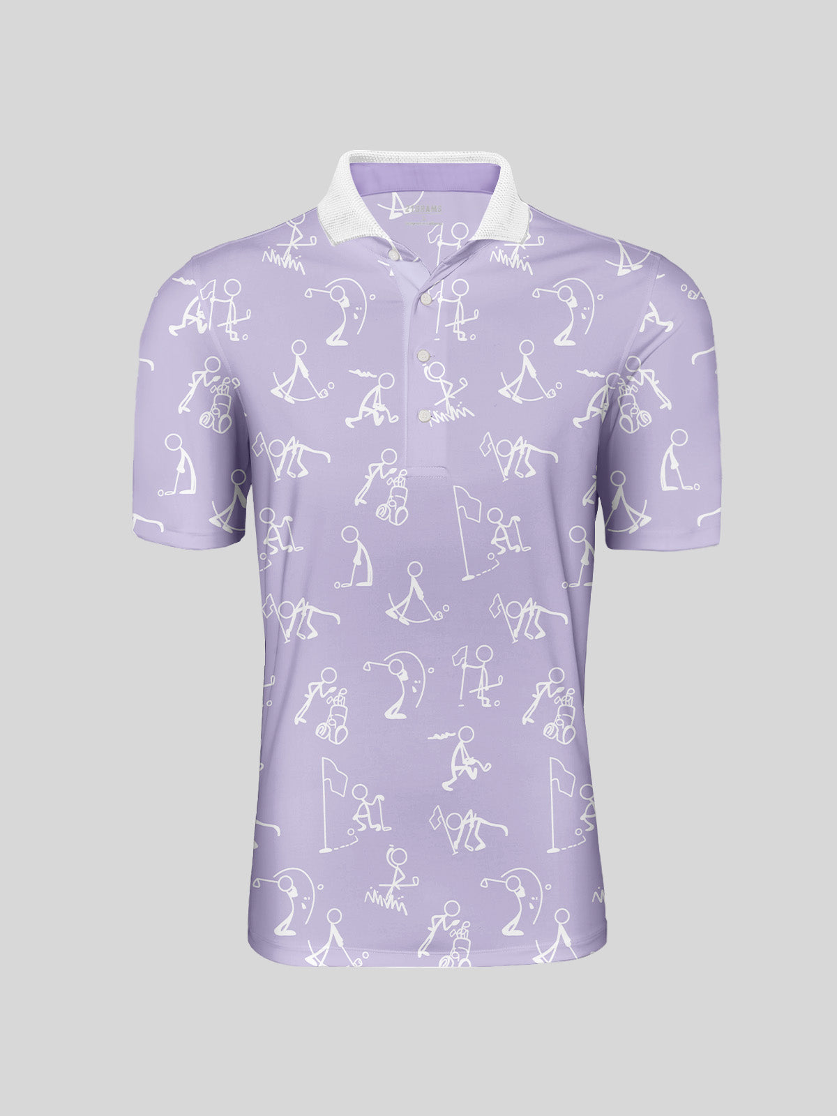 Hyper-prep Heren Ribkraag Polo Top UPF50+