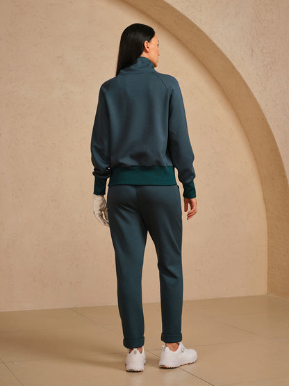 Chaqueta de manga larga UltraSoft con ribetes