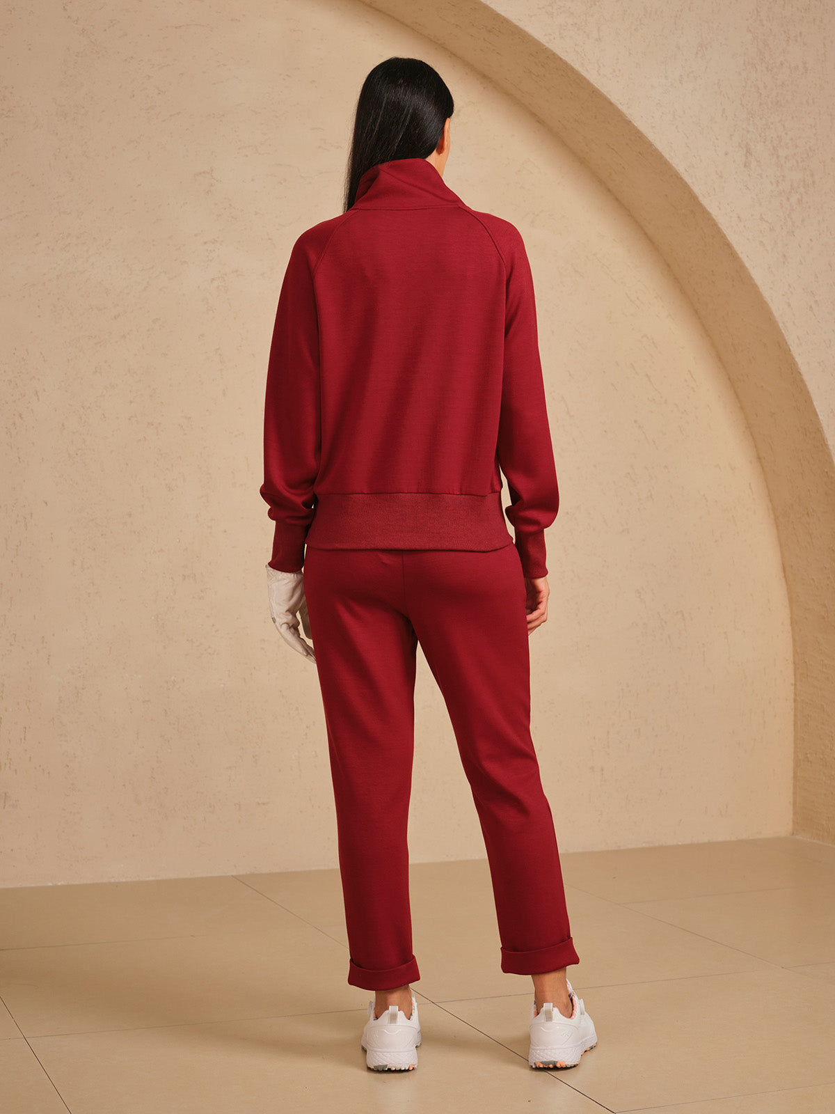 ウルトラソフト長袖トリムジャケット