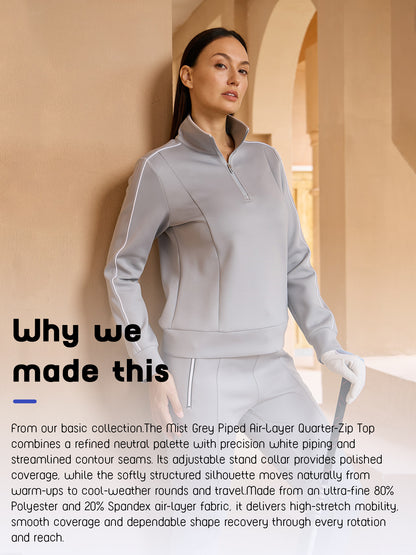 More Than Basic Long Sleeve Trimmed Sweatshirt