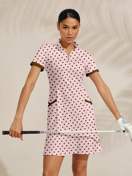 Hyper-prep Ruffle 35.5 Inch Dress For Golf Pickleball & Tennis