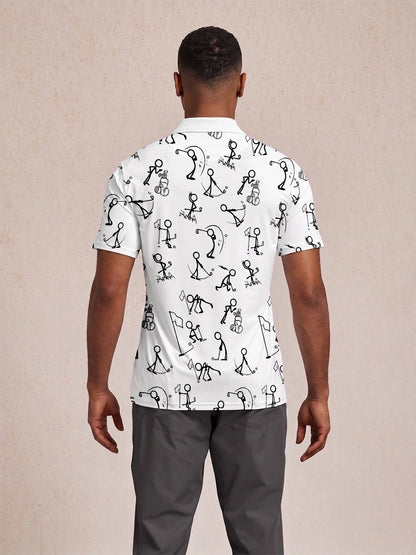 Herren Hyper-prep Polo Top UPF50+ golfbekleidung