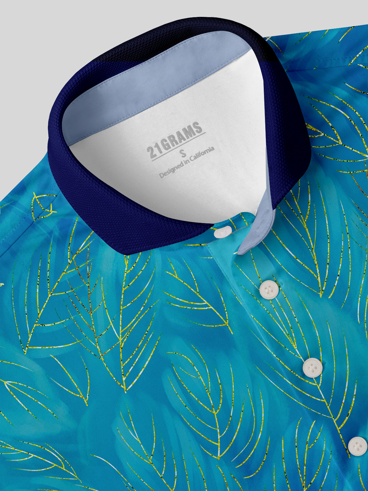 Polo uomo Playful Nautical con colletto a costine UPF50+