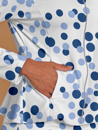 Hyper-prep Ruffle Golf Jacket Sun Protection