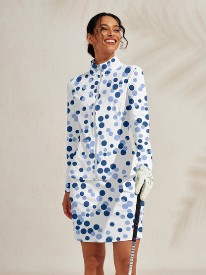 Hyper-prep Ruffle Golf Jacket Sun Protection
