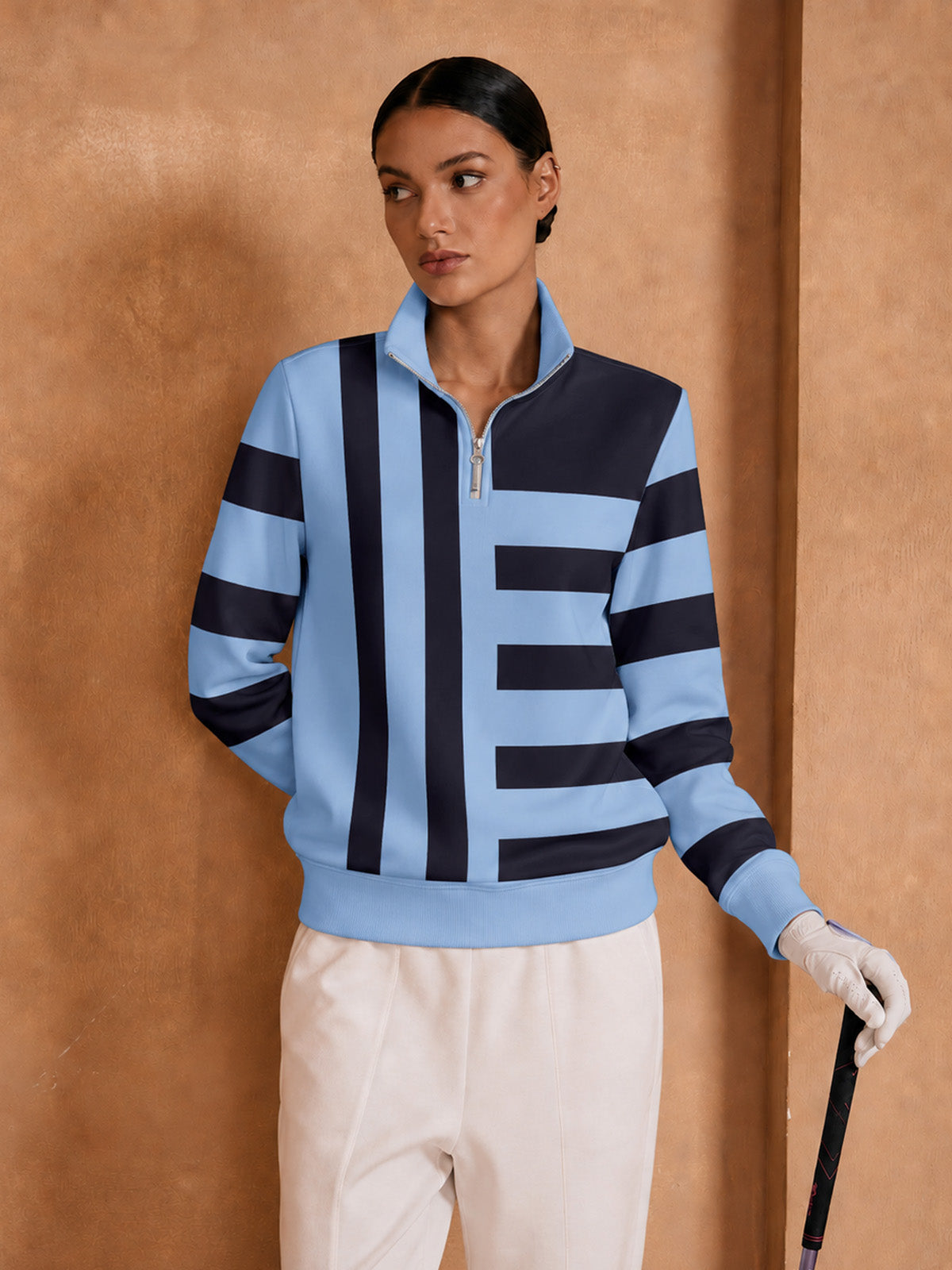 Playful Nautical Golf Sweatshirt