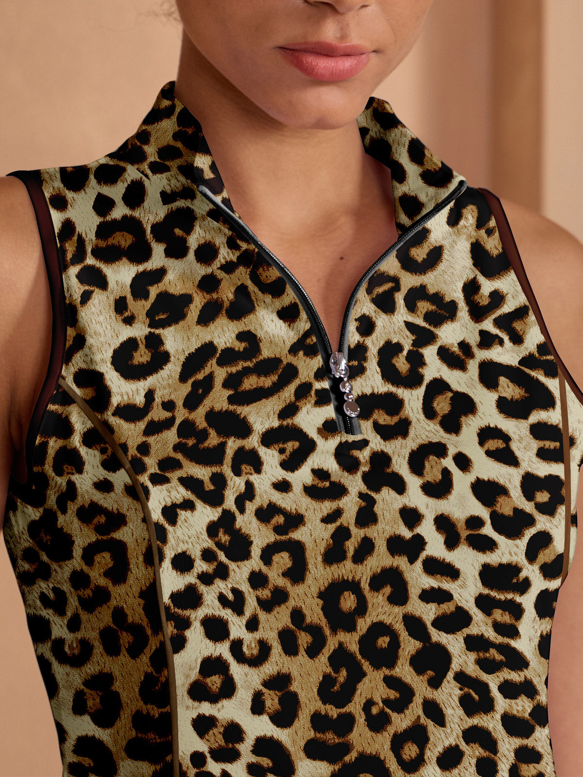 Wildlife Party Ruffle 35.5 Inch Dress For Golf Pickleball & Tennis