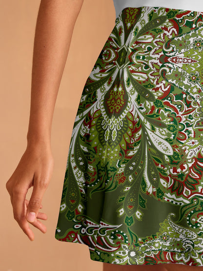 Pretty Feminine Short Sleeve A-Line 36.5 Inch Dress