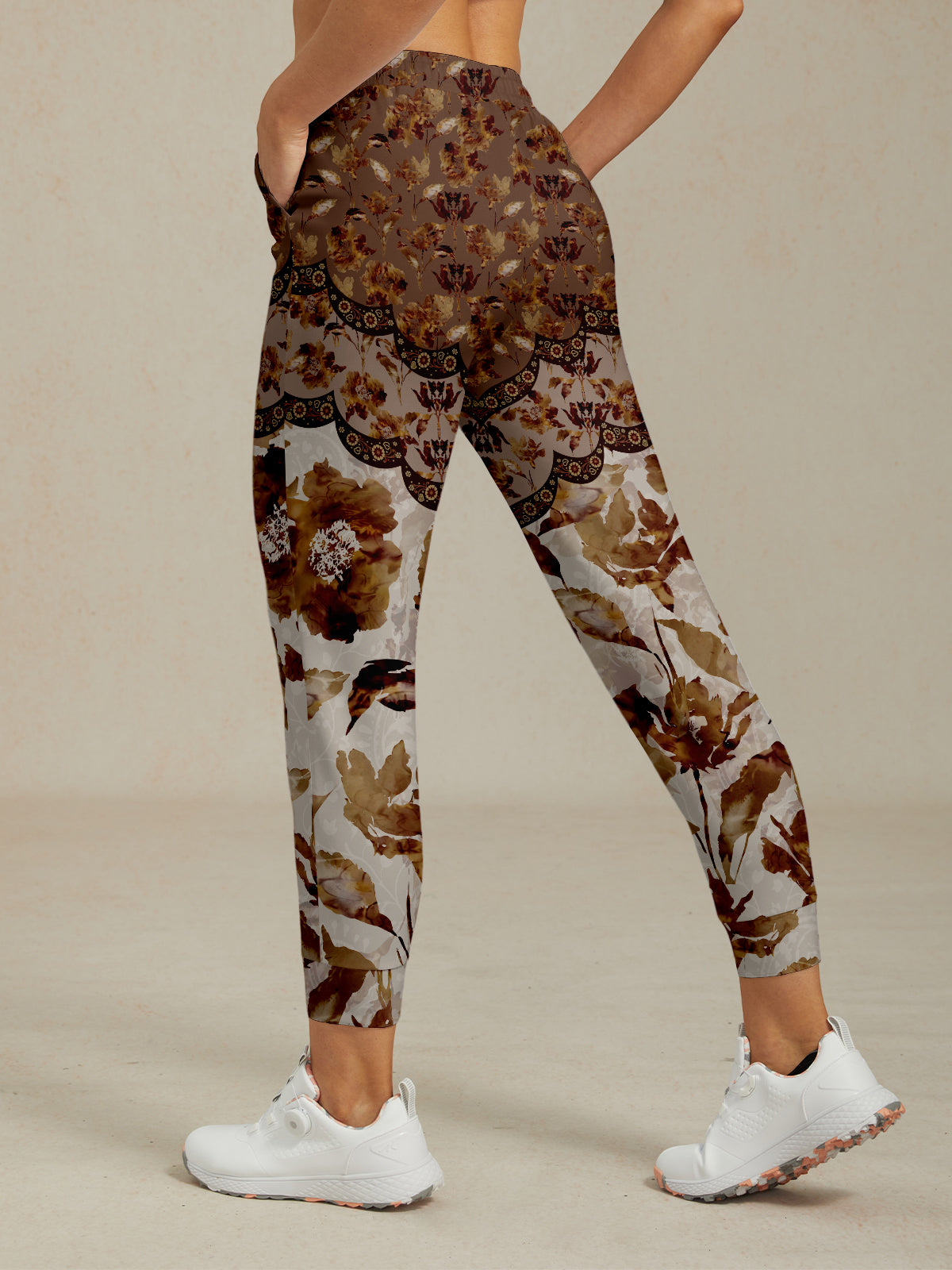 Botanical Energy Drawstring Ankle Sweatpants
