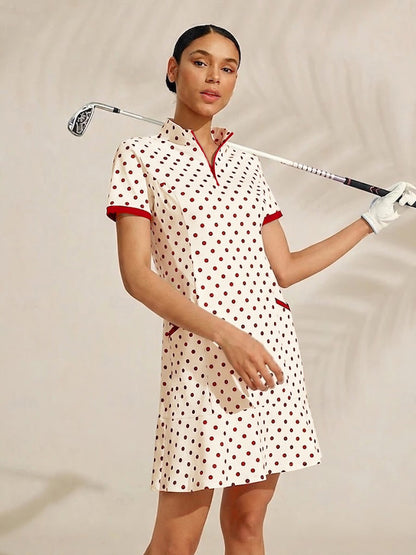 Hyper-prep Ruffle 35.5 Inch Dress For Golf Pickleball & Tennis