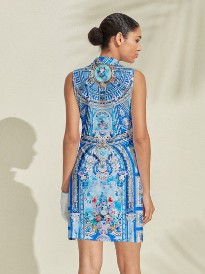 Bold Baroque Sleeveless 36.5 Inch Dress UPF50+