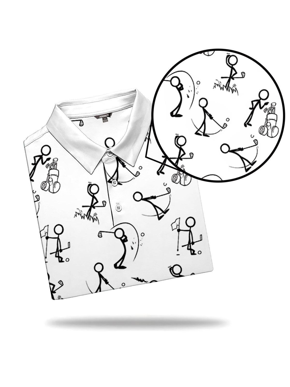 Herren Hyper-prep Polo Top UPF50+ golfbekleidung