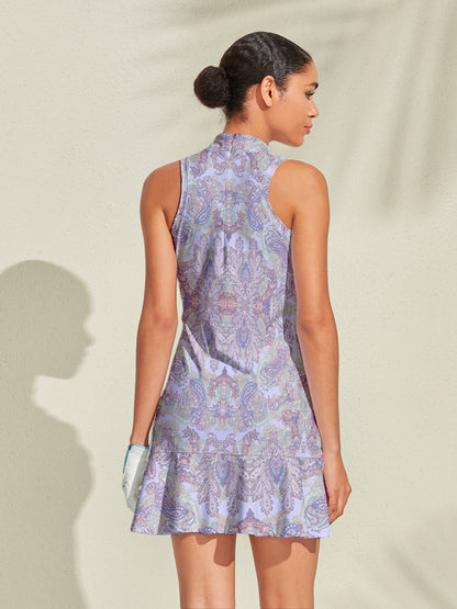 Pretty Feminine Ruffle 35.5 Inch Dress For Golf Pickleball & Tennis