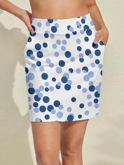 Hyper-prep Silky 19 Inch High Waist Skort UPF50+