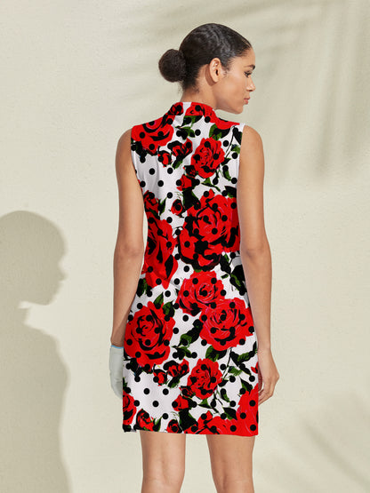 Botanical Energy Sleeveless 36.5 Inch Dress UPF50+