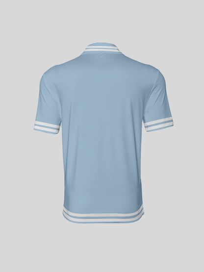 Playful Nautical Men's Polo Top UPF50+