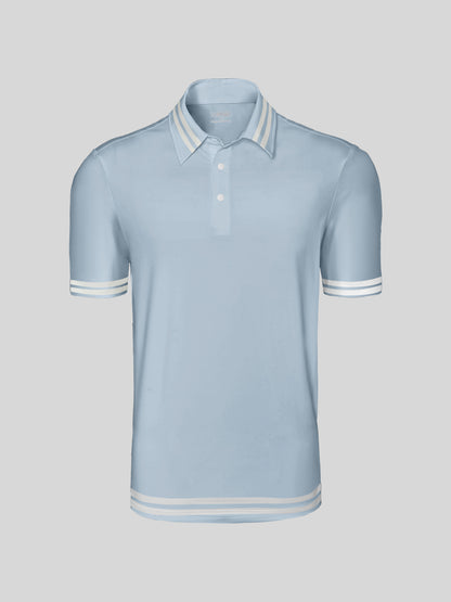 Playful Nautical Men's Polo Top UPF50+