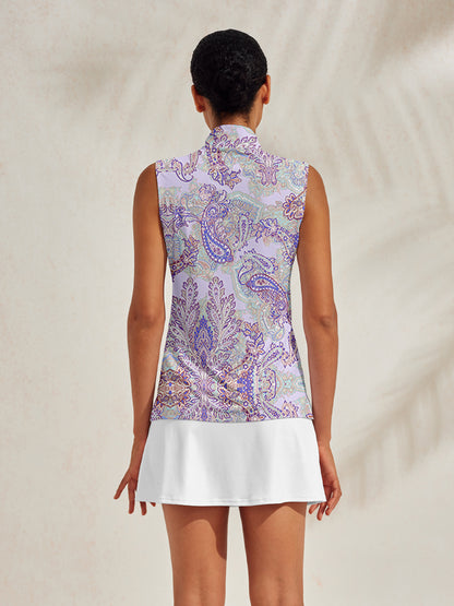 Pretty Feminine Golf Shirt Quarterzip UPF50+